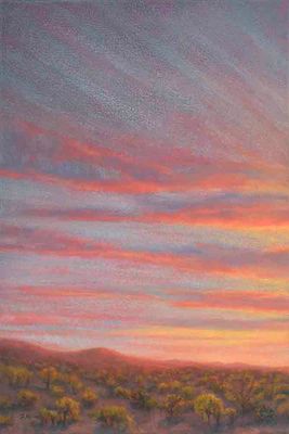 ALMOST HEAVEN 36" x 72" Triptych