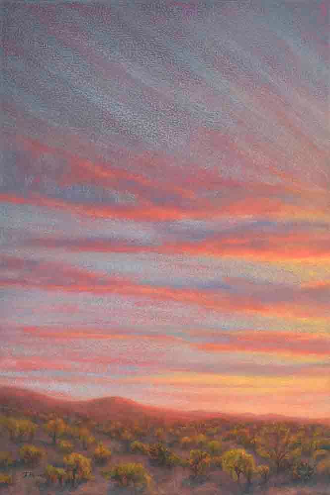 ALMOST HEAVEN 36" x 72" Triptych