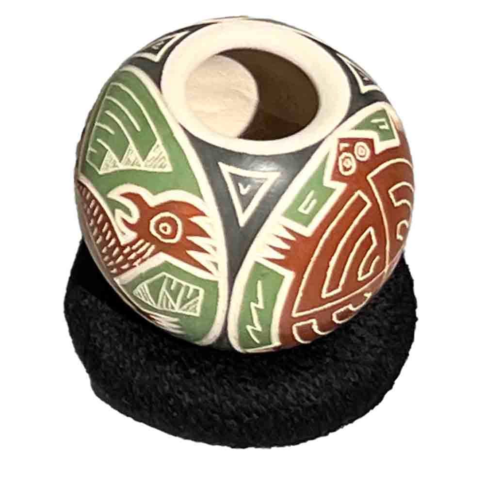 MATA ORTIZ TINY ANIMAL POT - 1.5 x 2