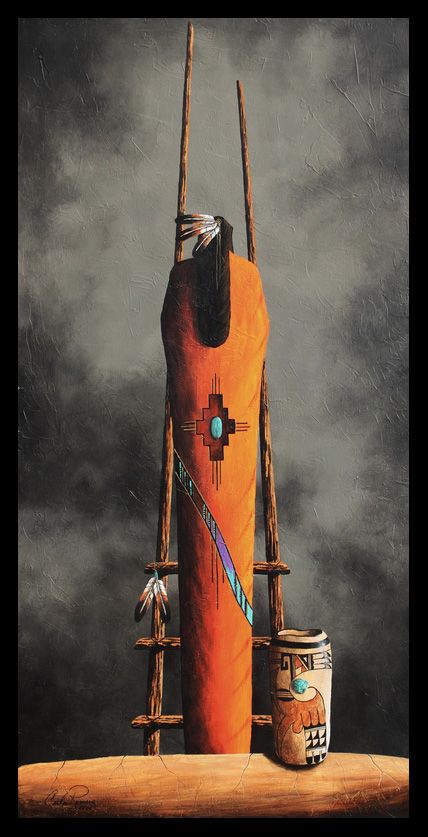 HOPI KATSINA 48" x 24"