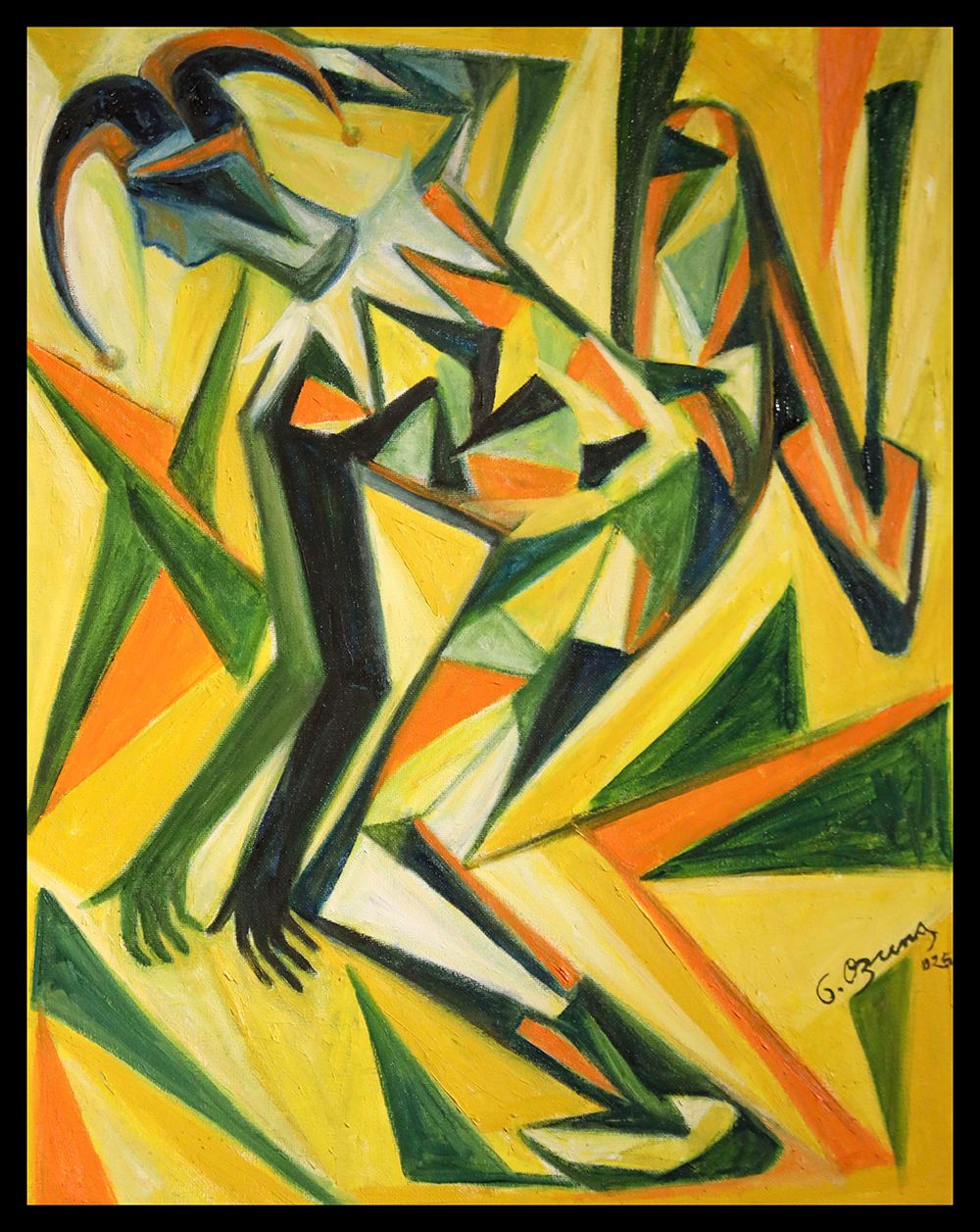 TIGHTROPE WALKER 20" x 16"