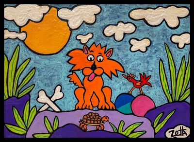 "DESERT DOG" 5X7