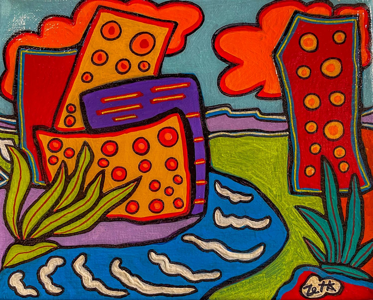 "PAINTED DESERT" 8X10