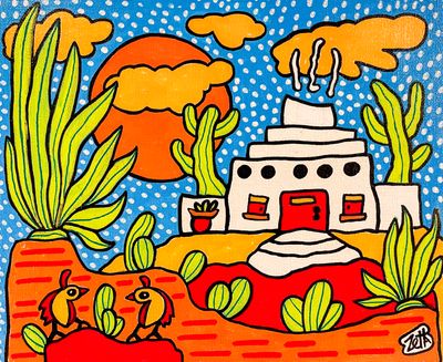 "HACIENDA" 8X10