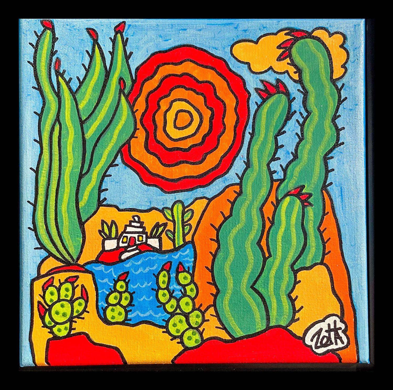 "DESERT DAY" 8X8
