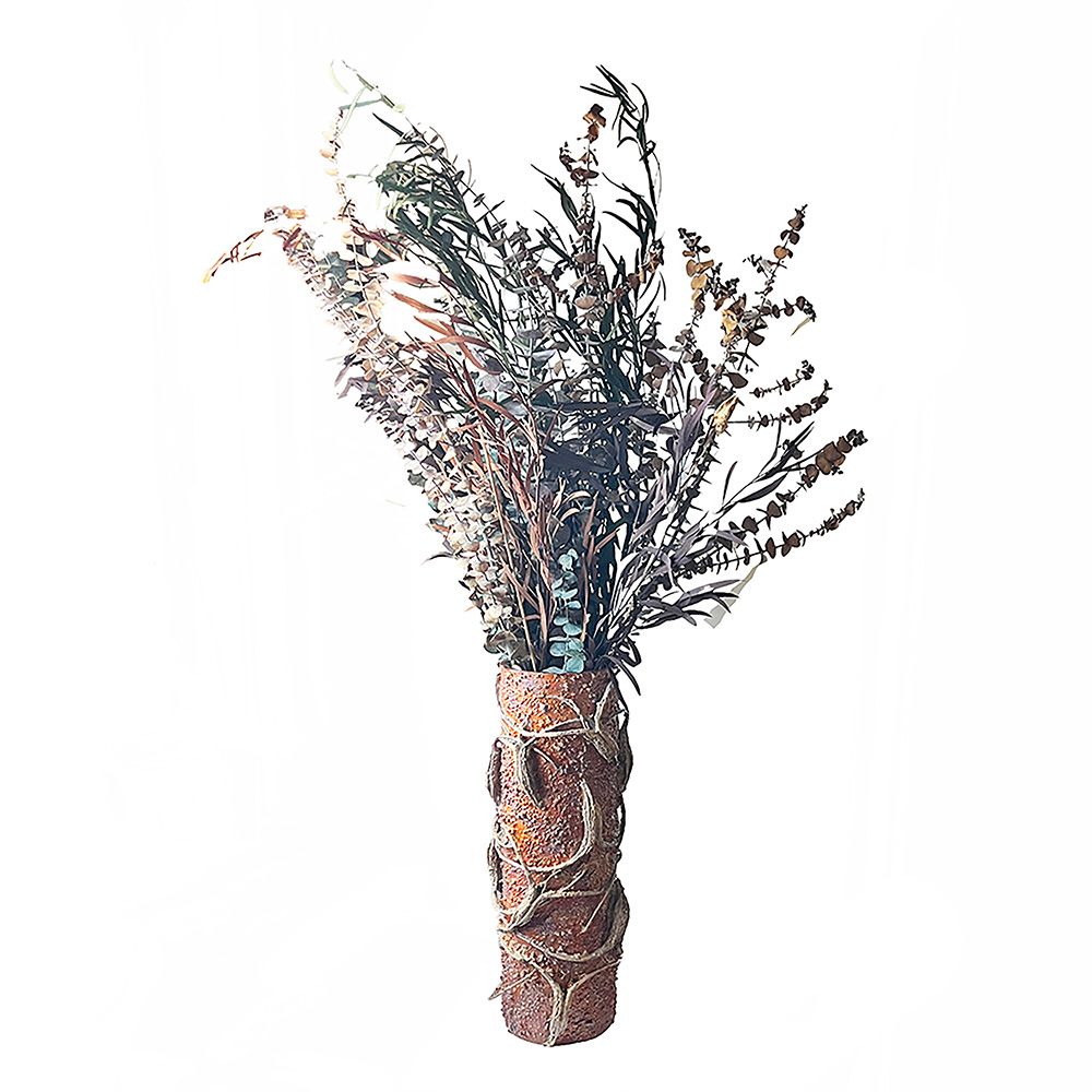"DESERT CLAWED" Mixed Media Vase