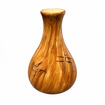 "BUD VASE" Petroglyph Pottery 8x5