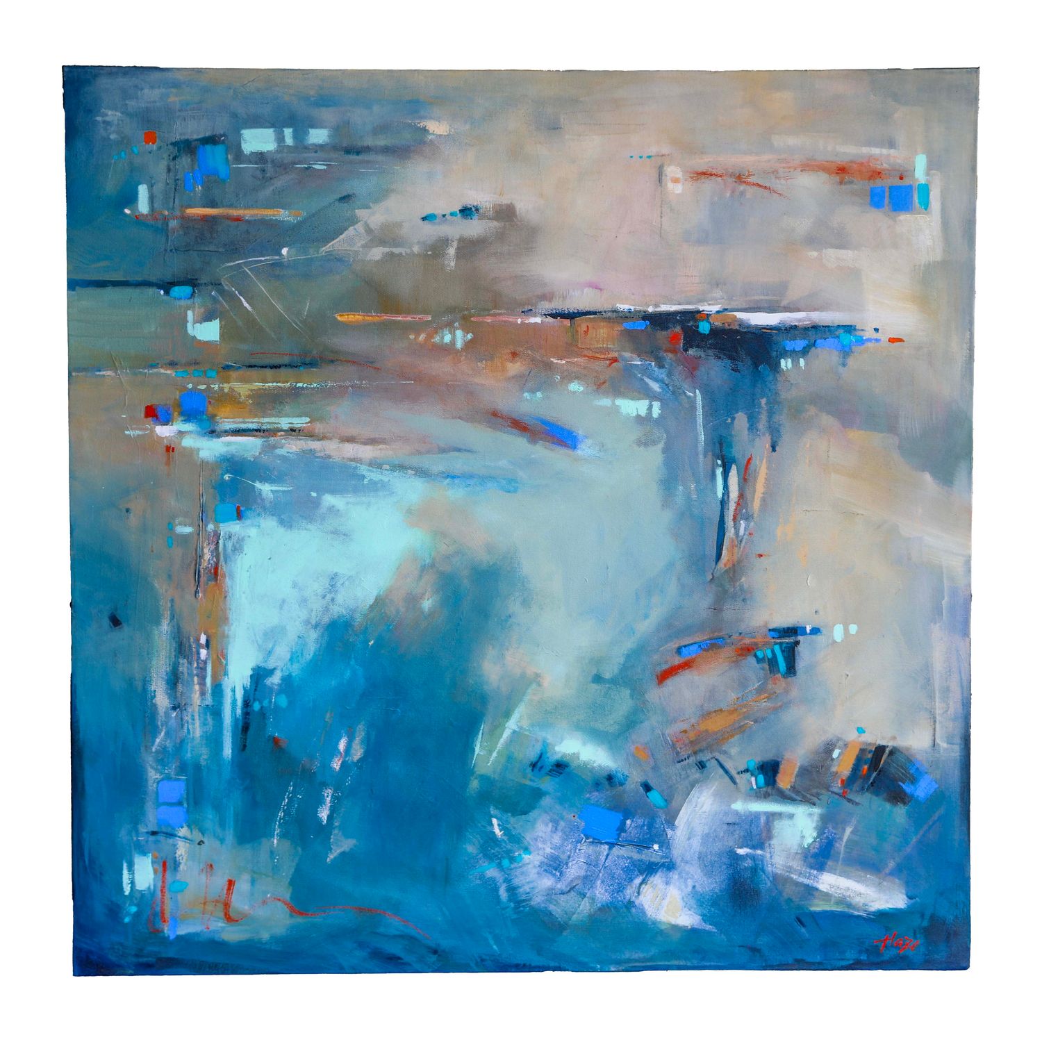BOUNDLESS ECHOES 36" x 36"