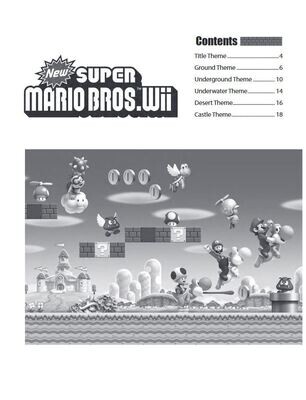 New Super Mario Bros. Wii - Intermediate to Advanced Piano Solos