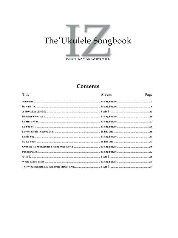 IZ - The Ukulele Songbook
