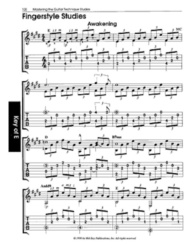 Mastering the Guitar, 1A by William Bay and Mike Christiansen - Spiral Book + Online Access