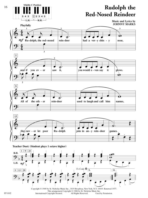 Playtime Piano Christmas, Level 1