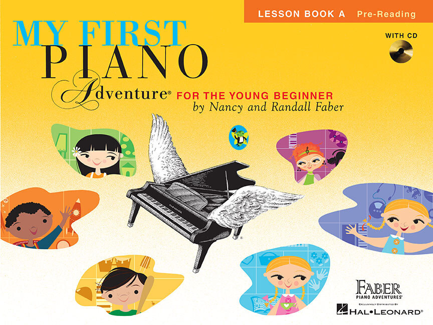 My First Piano Adventure Lesson, Book A with Online Audio