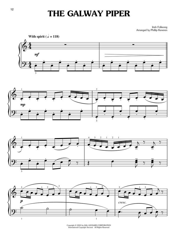 Celtic Dreams arr. Philip Keveren - Easy Piano