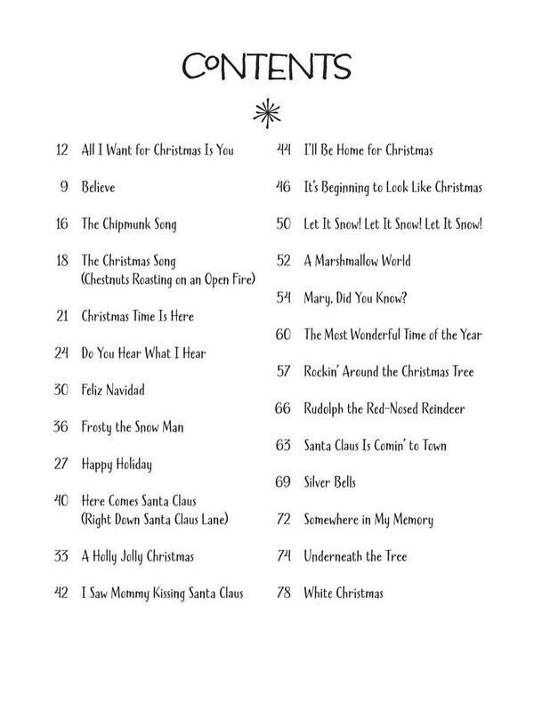 Christmas Songs for Kids - Easy Piano