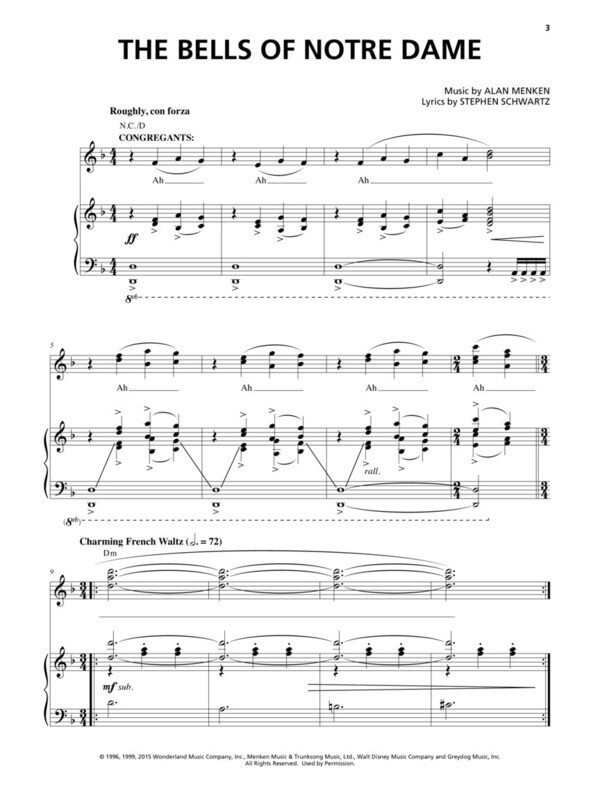 Hunchback of Notre Dame the Musical - Vocal Selections