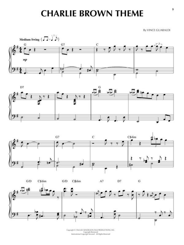 Charlie Brown Collection - Piano Solos