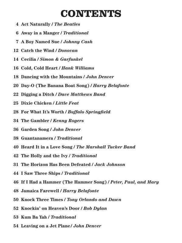 4 Chord Songbook for Guitar