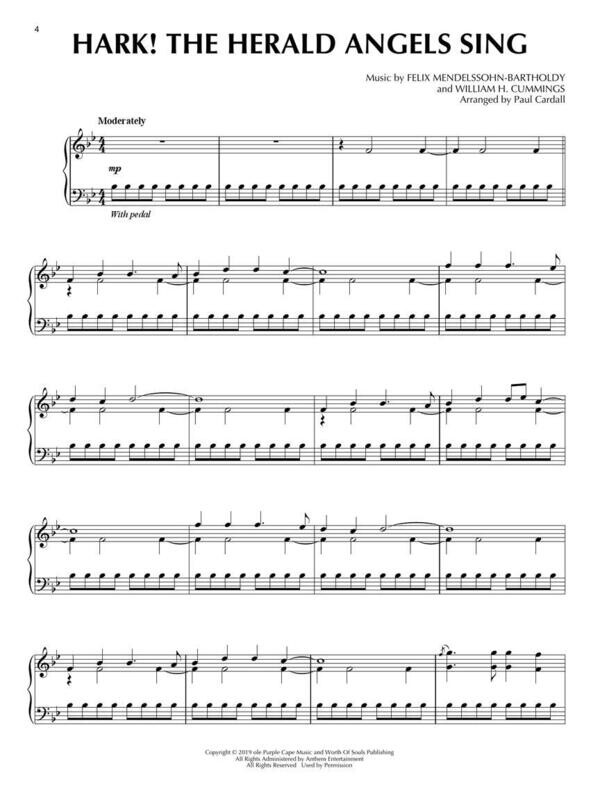 Paul Cardall Christmas - Piano Solo Arrangements