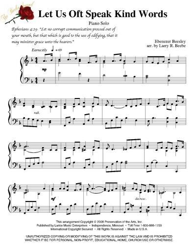 Testimony of Faith, Volume 3 for Piano arr. Larry Beebe