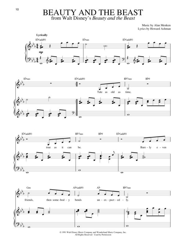 Disney Songs for Singers - 45 Classics for Low Voice