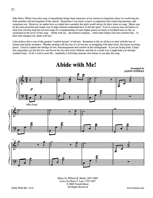 Sacred Piano Hymns 2 arr. Jason Tonioli