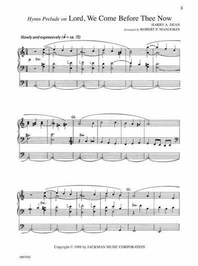 Hymn Preludes for Organ, Book 1 arr. Robert P. Manookin