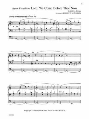 Hymn Preludes for Organ, Book 1 arr. Robert P. Manookin