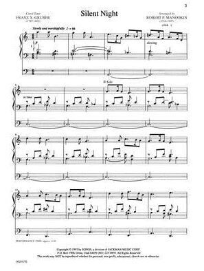 Hymn Preludes for Organ Book 10 (Christmas) arr. Robert P. Manookin