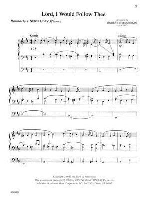 Hymn Preludes for Organ Book 6 arr. Robert P. Manookin