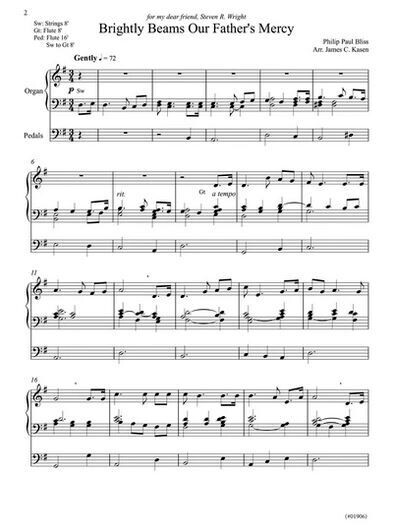 Organ Postludes, Vol. 6 arr. James C. Kasen