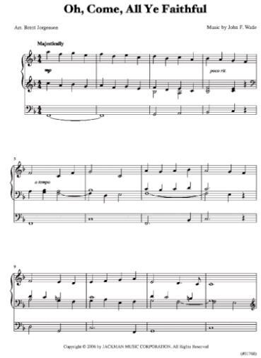 New Organist Christmas, Vol. 1 arr. Brent Jorgensen