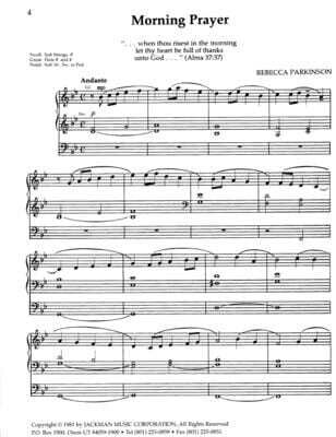 Quiet Pieces for Organ Solo compiled by Darwin Wolford