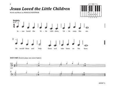 My First Primary Songs Pre-Primer Piano arr. Brent Jorgensen