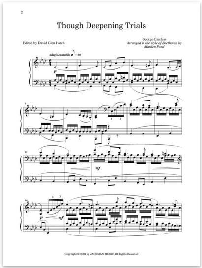 Master's Touch, Vol. 1 arr. Marden Pond