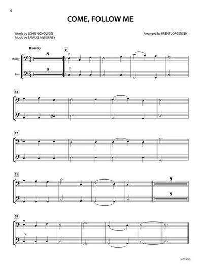 Hymn-Alongs Vol. 1 - arr. Brent Jorgensen - String Bass