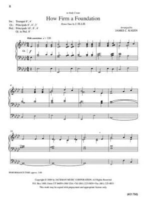 Organ Postludes, Vol. 4 arr. James C. Kasen