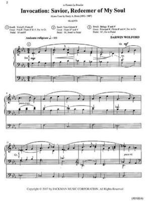 More Holiness Give Me - Organ Preludes on Prayer arr. Darwin Wolford