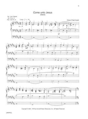 From the Tabernacle for Organ, Volume 1 - Robert Cundick and John Longhurst