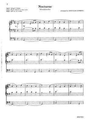 Preludes SAC Organ arr. Douglas Lemmon