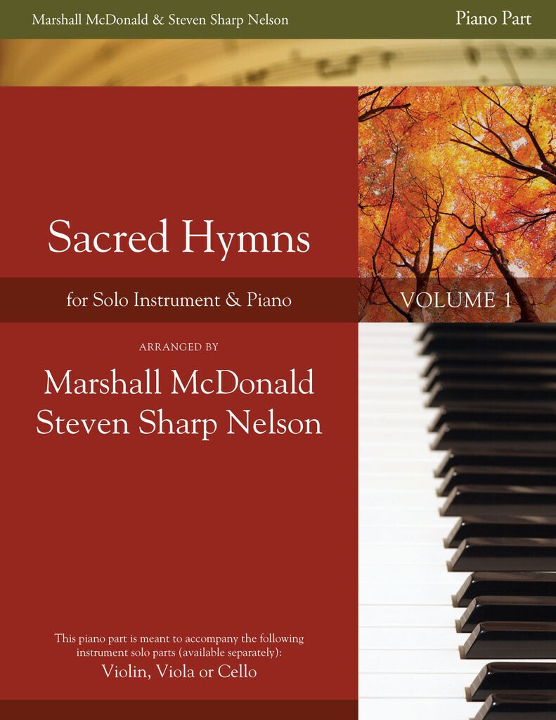 Sacred Hymns for Solo Instrument, Vol. 1 - Piano Accomp. arr. Marshall McDonald