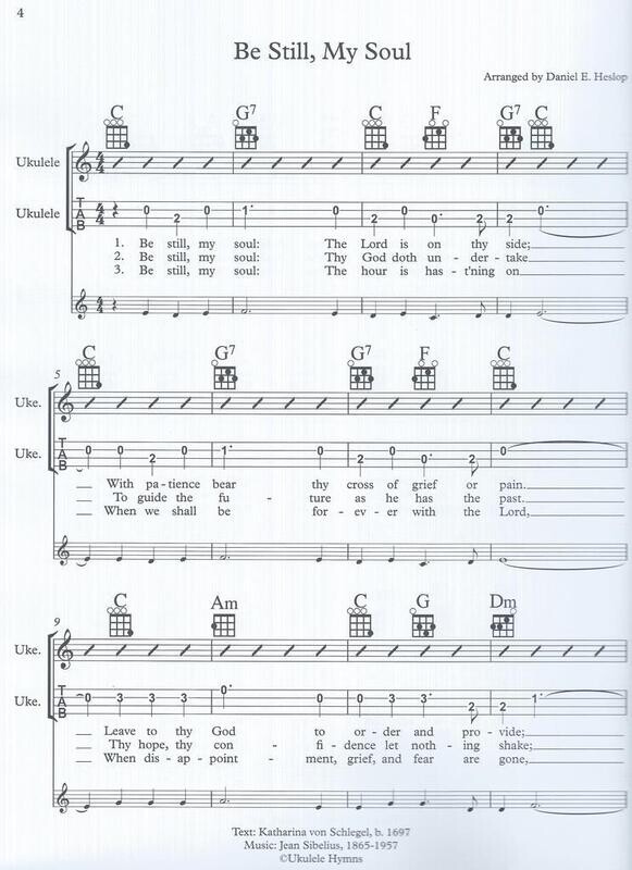 Ukulele Hymns Vol. 1 arr. Daniel Heslop