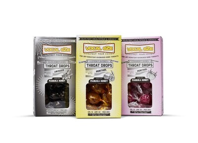 Vocal Eze Strawberry Throat Drops - 20 Count Package
