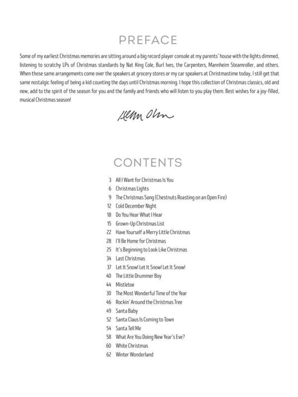 Easy Christmas Piano Solos arr. Kevin Olson