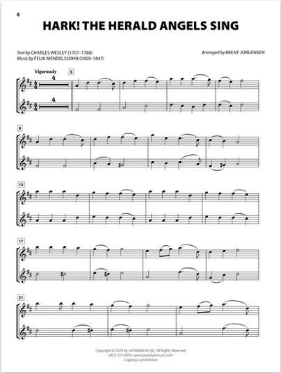 Christmas Hymn-Alongs - arr. Brent Jorgensen - Alto Saxophone