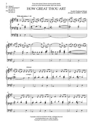 Organ Postludes, Vol. 9 arr. James C. Kasen