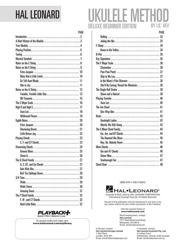 Hal Leonard Ukulele Method - Deluxe Beginner Edition + Online Access