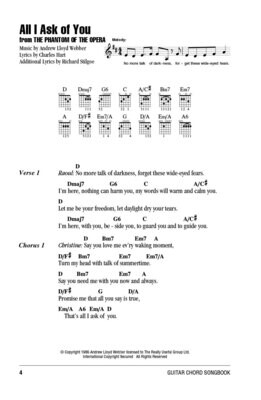 Love Songs - Guitar Chord Songbook