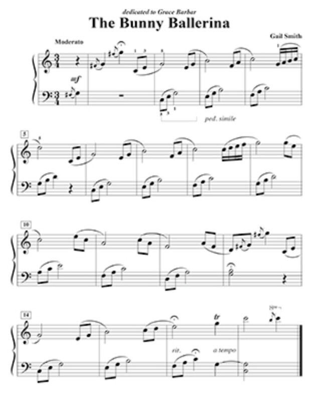 Animal Sketches for Solo Piano by Gail Smith