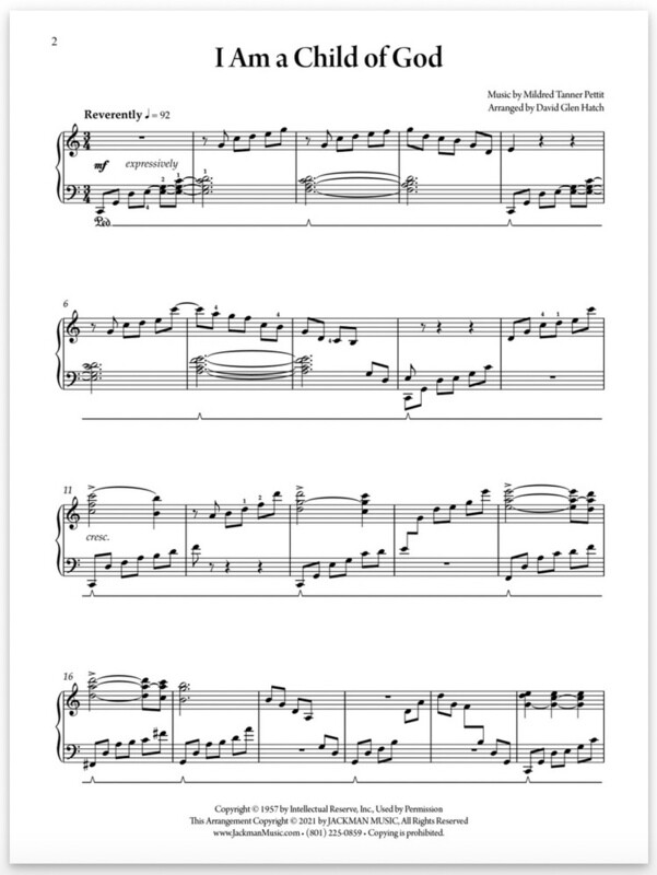 Favorite Primary Songs for Advanced Piano arr. David Glen Hatch